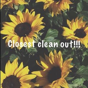 Closet clean out!!! 💗